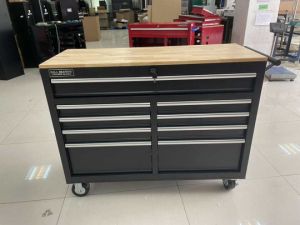 (Pre order) Large heavy duty 9 drawer rolling tool box cabinet (empty) with smooth ball bearing drawer slides H37" W46" D18" (94X117X46cm) 120kg