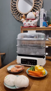 (Model NEW) Nồi Lẩu Hấp 4 Tầng 24L SEKA SK6620 - 1500W Đa Năng 4 in 1 Hấp Lẩu Khử Trùng Tiệt Trùng - Hàng Chính Hãng