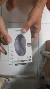 Chuột M650L silent không dây thao tác êm ái pin lâu phù hợp tay lớn
