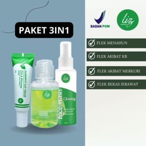 Paket 3in1 Elzet Skincare: Solusi untuk Kulit Wajah Kusam & Bopeng