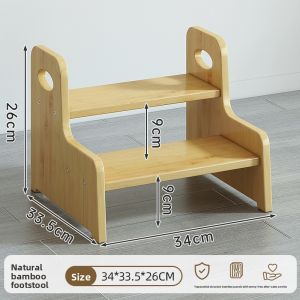 Child Bathing Step Stool Toilet Footstool Kitchen Washer Heightening Stool
