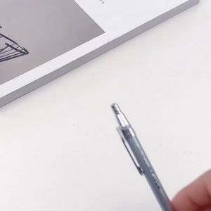 Creative metal automatic pencil type replaceable refill for primary school students No sharpening automatic pencil