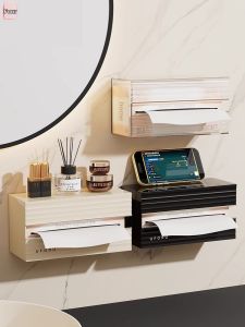 Wall-mounted Tissue Holder Bathroom Storage Box