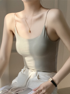 MiiOW | เสื้อกล้ามแขนกุดสีพื้นสำหรับผู้หญิง MiiOW Cat Lady เสื้อชั้นในแบบสวมใส่ได้ตลอดทั้งปี ทรงเซ็กซี่ ใส่ได้ทั้งฤดูใบไม้ผลิและฤดูร้อน