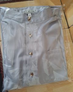 1 Stell Baju Melayu Pria/Teluk belanga modern/Set baju & celana Satin Premium