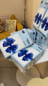 【4 packs】BOTARE Hanging Wooden Pulp Tissue Soft Skin Friendly Family Use 1120 Sheets Box Pack