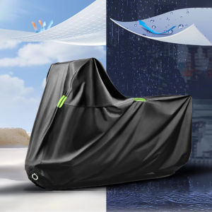 SEAMETAL Motorcycle Cover: Thickened Oxford Cloth Waterproof Protection