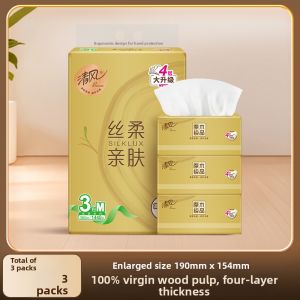 Breeze | Pure Natural Silky Soft Golden Premium Tissue 4 Layers 120 Sheets