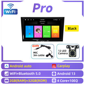 Carplay Autoradio 2 Din Android Radio GPS WIFI Auto Car Multimedia 8" Screen Stereo for Vauxhall Tigra TwinTop 2004-2009