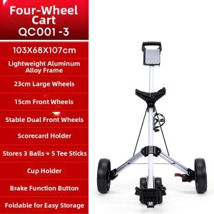 PGM GOLF | Foldable Golf Bag Cart