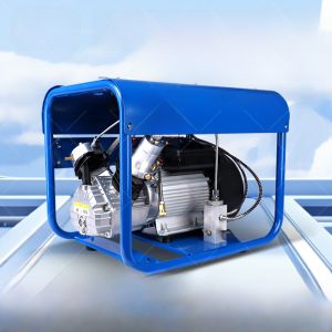 เครื่องสูบลมไฮดรอลิกแบบน้ำเย็นอัตโนมัติ Duge QB2 คู่ แรงดันสูง อุปกรณ์ป้องกันการล้นของเหลว อุปกรณ์อิเล็กทรอนิกส์