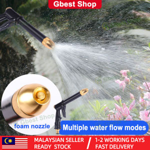 Gbest High Pressure Car Wash Nozzle Car Washing Spray Gun with Adjustable Water Jet Pump Power Efficient Washer Cleaner for Cars Garden Water Hose Nozzle Watering Sprinkler for Garden Water Hose Spray Head Water Jet