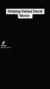 STRIPING VARIASI HONDA GL PRO - GL MAX / STICKER LIST VARIASI MOTOR HONDA GL PRO GL MAX