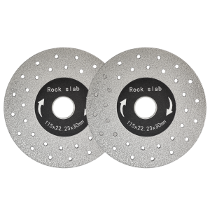 1/2/3Pcs Dia115/125mm Ultra-Thin Grinding Cutting Disc Rock Slad Saw Blade Marble Porcelain Tile Glass Multi Hole Cutter Plate