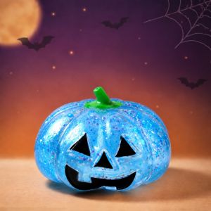 Schylling | Halloween Pumpkin Head New Pinch Music Maltose Release Toy Sparkling Powder Creative Stress Relief Toy Wholesale