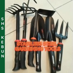 Gardening Tools Stainless Steel Soil Shovel Plant Tool Alat Berkebun Keluli Tahan Karat Cangkul Kecil Penyodok Tanah SHS Kebun