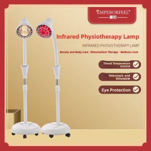 Far Infrared Therapy Lamp Electric Grill Lamp Gynecological Beauty Salon Home Use God Lamp Stand Heating Red Light Timer
