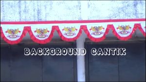 BENDERA BACKGROUND GARUDA CANTIK (10 GELOMBANG)