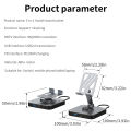 USB-C Stand Docking Station Tablet/Phone Folding Stand with 4K HDMI,PD 100W,USB 2.0 Ports for iPad Pro/Air iPhone 15 Switch Mac. 