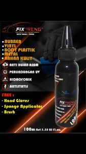 Fix Ireng/Penghitam Body Plastik mobil dan motor/Penghitam Ban