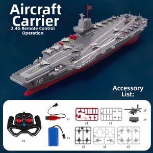 JJRC | Remote Control Water-Spraying RC Battleship Toy