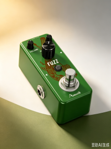 AMUZIK LEF-306 Fuzz Pedal For Electric Guitar & Bass Traditional Fuzz Effect Full Metal Shell True Bypass
