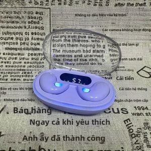 Tai Nghe Bluetooth Không Dây X55 Tai Nghe Âm Thanh Nổi TWS Ẩn Có Mic HD Tai Nghe Nhét Tai Mini Chống Nước Để Ngủ