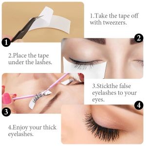 110Pcs/Roll Foam Eyelash Extension Stickers Eye Tapes Under Eyelash Gel Pads Adhesive Tape Eye Patches Eyepad Makeup Accessories
