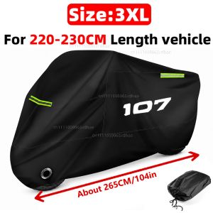 All Season Motorcycle Cover Rainproof Dustproof UV Protection 190T Oxford Cloth For For Harley Touring Road King Electra Glide