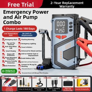 HELLOLEIBOO | Wireless High-Pressure Portable Tire Inflator with Gauge