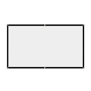 Simple Projector Screen Curtain Home Set Theater Office 16:9 HD Display Projection Screen for Household Bedroom Accessories