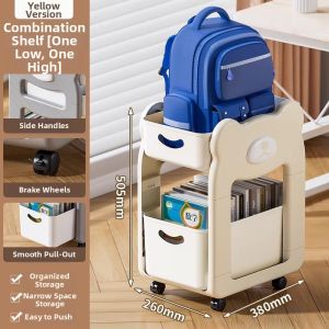 Moveable Book Storage Rack