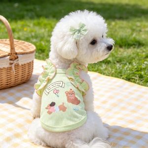 Hadassah | Lace Strap Summer Vest for Small Dogs