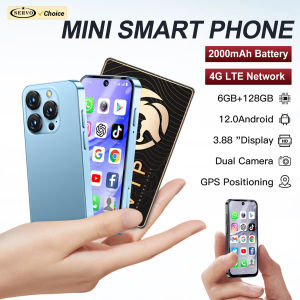 SERVO | SERVO 19Pro 3.88" Mini Smartphone Android12.0 OS Play Store ROM 32/64/128GB Face Unlock WiFi Dual SIM Standby Small Smart Phones