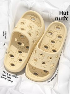 MONLEYTA | Dép đi trong nhà EVA chống trượt cho phòng tắm thoáng khí nhanh khô âm thanh nhẹ thoáng khí chống mùi cho nữ