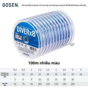 GOSEN | Dây Cước Cá Dài Mượt PE