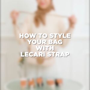 Hody - Tali Tas Selempang Wanita Tali Tas Motif Strap Tas Long Strap Bag - LECARI STRAP