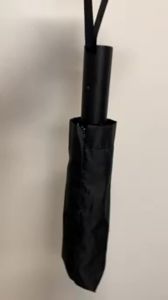 Reinforced Folding Fully Automatic 2 in 1 Sun and Rain Umbrella Wind Resistant Black Glue Coated Anti UV Sunscreen Umbrella
