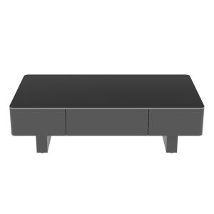 YIYOU | Luxury Modern Compact Storage Square Marble-Top Coffee Table