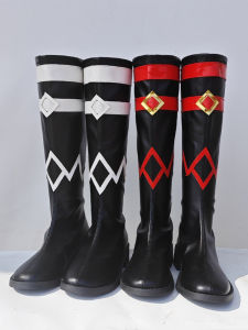 Genshin Impact Cosplay Long Boots Fire Element Four Great Wizards Ice Water Lightning Themed Customizable Game Character Shoes