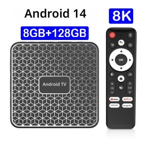 กล่องทีวีอัจฉริยะ YOZHIXU T8S พร้อม Google Assistant กล่องรับสัญญาณ RK3518 บลูทูธ 5.4 Wifi6 รองรับวิดีโอ 8K Netflix หน่วยความจำ 8GB 128GB เครื่องเล่นมีเดียความเร็วสูง