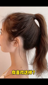 High Ponytail Flower Hair Clip 🎀 高马尾花朵小抓夹 Klip Rambut Cakar Gaya Korea Aksesori Rambut Hair Accessories Hair Pins