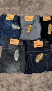 INTELEK - Celana Panjang Jeans Cutbray Pria - High Quality Denim murah - Jeans Cutbray Strtch Melar