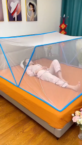 Foldable Mosquito Net for Adults【5 sizes available】Installation Free Kulambo Mesh Folding Netting