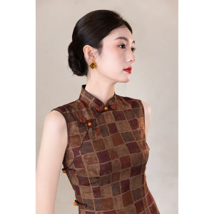 Vintage Chinese Style Elegant Retro Qipao Dress