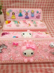 Creative Princess Elsa & Hello Kitty DIY Stationery Box: A Fun Guide