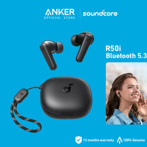 Anker soundcore R50i True Wireless Earbuds Big Bass Bluetooth 5.3 30H Long Playtime Water-Resistant 2 Mics for AI Clear Calls 22 Preset EQs TWS A3949