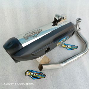 Knalpot Standar Metik Nmax Aerox pcx vario Beat Scoopy Genio Mio dll Suara Bass Adem Gaok77Racing