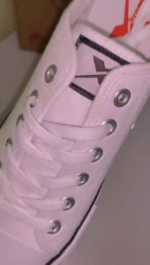 PALLAS X SERIES PX37204W WHITE School Shoe New Arrival 全新白色校鞋 Kasut sekolah putih kasuk baru