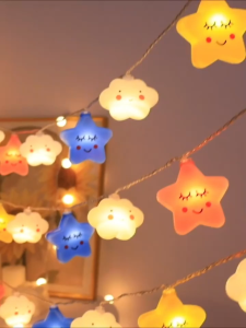 ไฟตกแต่ง ไฟประดับ ไฟปิงปอง ไฟโซล่าเซลล์ ไฟปีใหม่ ไฟกลางแจ้งกันน้ำ Solar light รุ่นเชอร์รี กันน้ำได้ ประดับสวน ไฟปีใหม่ ไฟกระพริบ ไฟสลับสี LED ไฟประดับ แบบน่ารัก